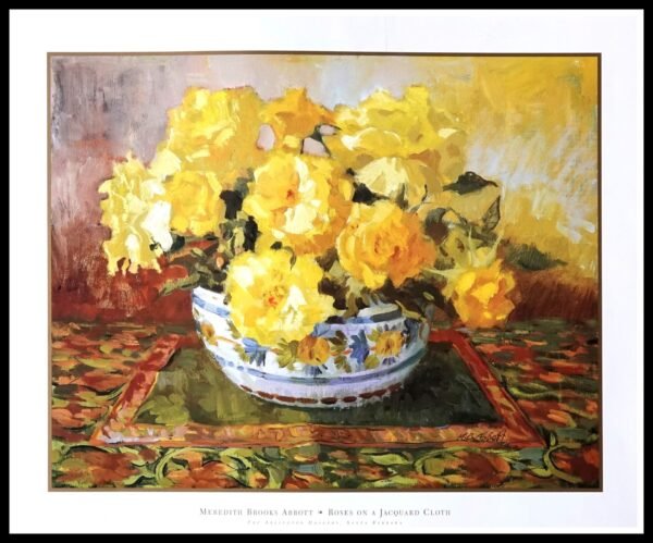 DNA AMP107 Roses On Jacquard Cloth